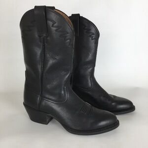 Ariat Sedona Mens Western Cowboy Boots Black Leather Size 8.5 D Style 34601